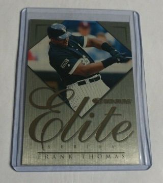 R7509 - Frank Thomas - 1998 Donruss - Eite Series - 28/2500 - White Sox -