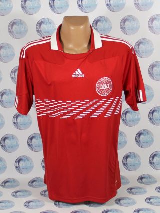 Denmark National Team 2010 2011 Home Football Soccer Shirt Jersey Trikot 2xl
