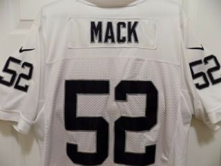 Khalil Mack Oakland Raiders Jersey (44) NIKE (STITCHED) (good cond) 6
