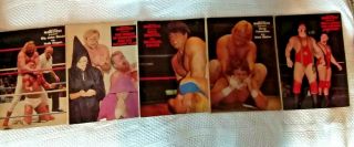 5 Wrestling ' s Main Event 1985 Magazines 2