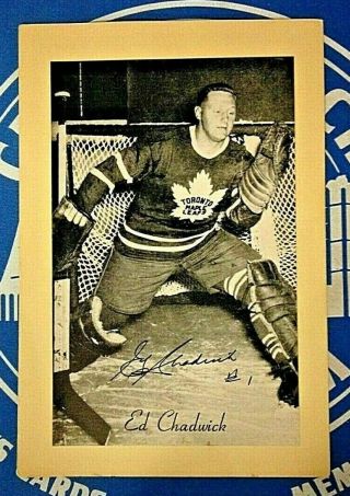 1944 - 63 Beehive Group 2 - Ed Chadwick Toronto Maple Leafs