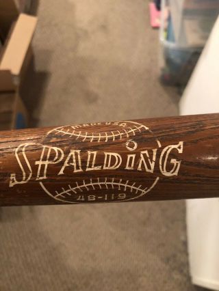 Vintage Spalding 48 - 119 Baseball Bat Roger Maris 28 " Youth Store Model