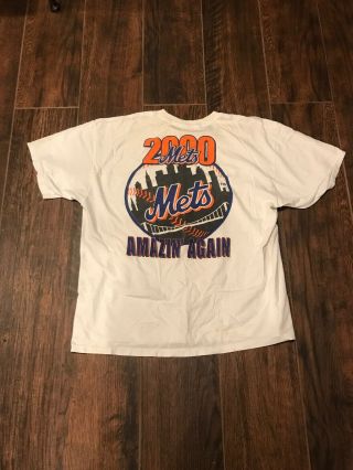 Vintage Ny York Mets 2000 World Series Shirt Xl