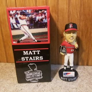 Matt Stairs 2017 Harrisburg Senators Bobblehead -