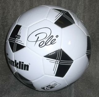 Pele Signed Autographed Soccer Ball Certified
