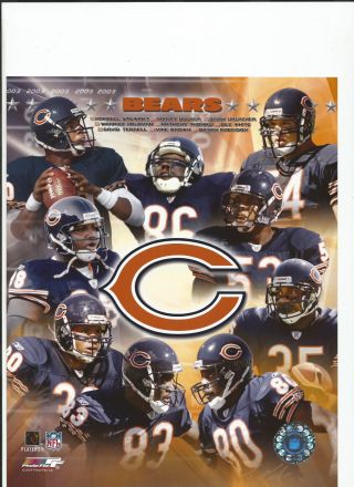 2003 Chicago Bears 8x10 Nfl Picture Photo