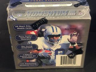 1999 Playoff Momentum SSD Football HOBBY BOX 16 Packs FACTORY Auto Relics 5
