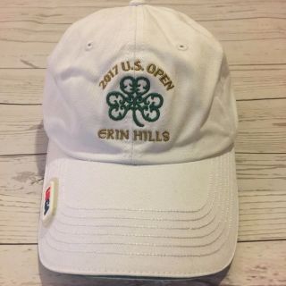 2017 US Open Erin Hills White Golf Cap Hat with Ball Marker USGA Member 2
