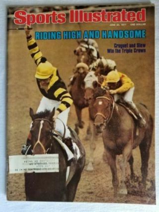 June 20,  1977 Seattle Slew Horse Racing Triple Crown Sports Illustrated