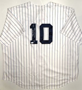 Tony Kubek Al Roy Autographed P/s York Yankees Jersey - Jsa Authenticated