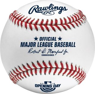Rawlings Official 2018 Opening Day Game Mlb Baseball Boxed