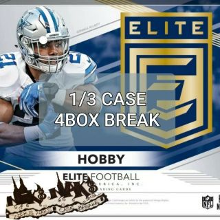 Washington Redskins 2019 Elite Football 1/3 Case 4 Box Break 1 Panini