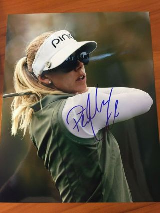 Pernilla Lindberg Hand Signed Autographed 8x10 Photo Lpga Ping
