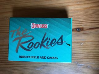 Donruss 1989 The Rookies (puzzle And Cards) Set,  Never Opened