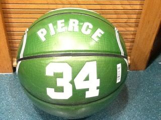 Spalding Jersey Ball Paul Pierce 34 Away Boston Celtics Regulation Size