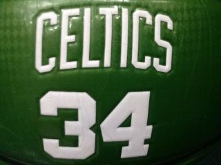 SPALDING JERSEY BALL PAUL PIERCE 34 Away Boston Celtics REGULATION SIZE 4