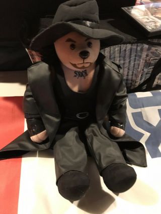 Wwe Stuffed Plush Undertaker Bear