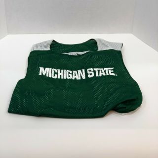 Michigan State Spartans NCAA Nike Team Men ' s Basketball Practice Jersey Size L 2