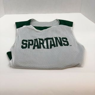 Michigan State Spartans NCAA Nike Team Men ' s Basketball Practice Jersey Size L 3