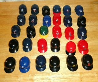 Complete Set Of 30 Mini Mlb Baseball Team Batting Helmets