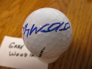 Gary Woodland Signed Bridgestone Golf Ball