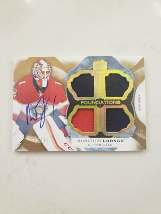 16/17 The Cup Foundations Roberto Luongo 3/15