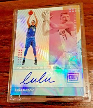 Luka Doncic Auto Rookie Autograph $400.  00,  Status Pack Fresh August 2,  2019