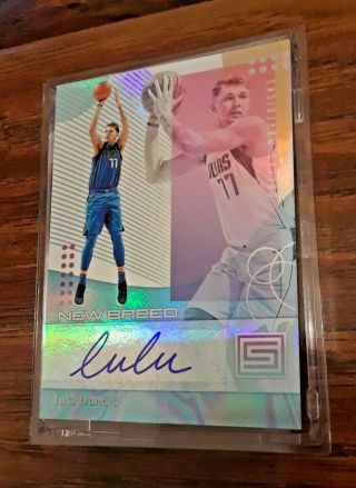 LUKA DONCIC AUTO ROOKIE AUTOGRAPH $400.  00,  STATUS PACK FRESH AUGUST 2,  2019 2