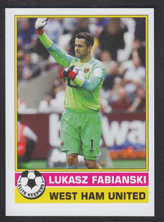 Topps On Demand 2019 1977 Footballer Ek - 5 Insert - Lukasz Fabianski - West Ham
