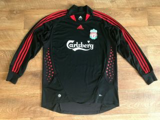Liverpool Adidas Goalkeeper Jersey 2008/2009 Football Shirt L Camiseta Trikot