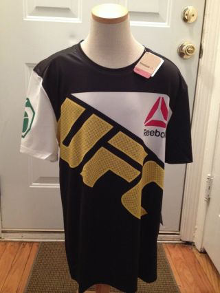 Reebok Combat Anderson Silva Walkout Shirt Jersey Small Ufc Mma Retail $80
