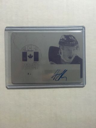 2016 - 17 In The Game Hero And Prospect Boris Katchouk Printing Plate Auto 1/1