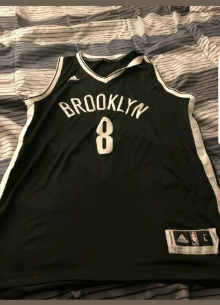 Authentic Brooklyn Nets Adidas Jersey Nba Basketball Mens Size Large Williams