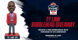 Ty Law Patriots Hof Bobblehead Special Edition Only 1200