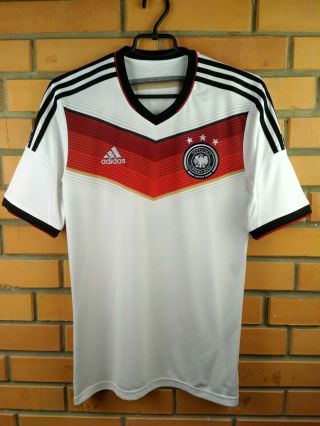 Germany Dfb Jersey Small 2014 World Cup Shirt G87445 Soccer Football Adidas