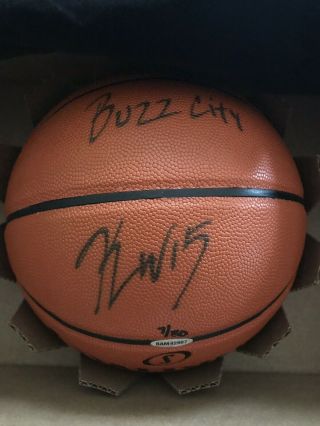 Uda Buckets Kemba Walker Autograph Signed " Buzz City " Nba Basketball Auto Uda