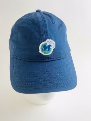 Vintage Nba Dallas Mavericks Logo Hat Baseball Cap Buckle Adjust Already Design