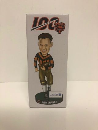Chicago Bears Red Grange Bobblehead 100 Yr Celebration Giveaway 8/8/19 Limited