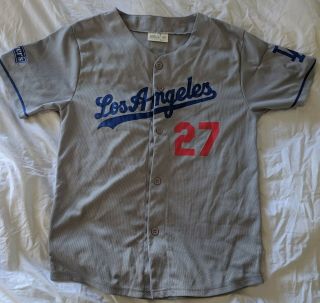 La Los Angeles Dodgers Matt Kemp Grey Jersey Size Youth Xl