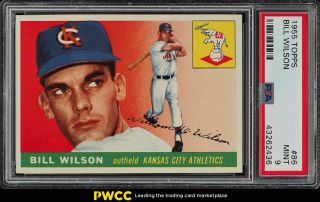 1955 Topps Bill Wilson 86 Psa 9 (pwcc)