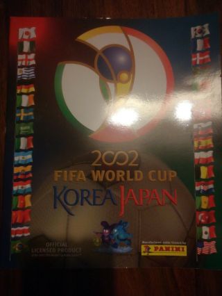 Panini World Cup Korea Japan 2002 Sticker Album (empty In)