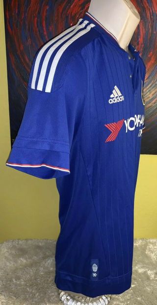 Men ' s Adidas ClimaCool Chelsea FC Home Soccer Jersey Size Medium Blue AH5104 5