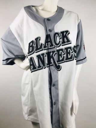 Authentic Nlbm Negro League Baseball Jersey York Black Yankees 13 Xl