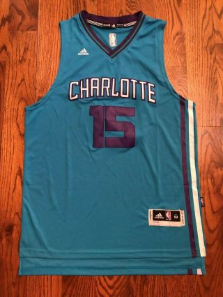 Adidas Charlotte Hornets Kemba Walker 15 Basketball Jersey Men 