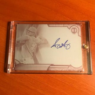 Sonny Gray 2016 Topps Tribute Certified Autograph 1/1