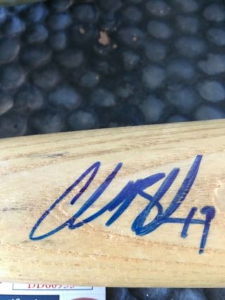Colorado Rockies Charlie Blackmon Autographed Signed Game Bat JSA DD60933 2