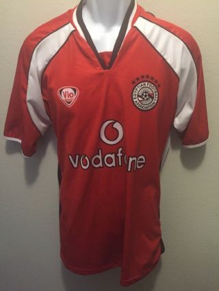 Egyptian Soccer Jersey Large Vodafone Red Efa