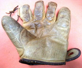 Vintage Marathon Sporting Goods Horsehide Leather Baseball Glove 4210