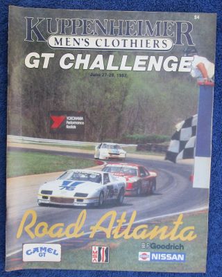 1987 Road Atlanta Imsa Camel Gt Challenge Program