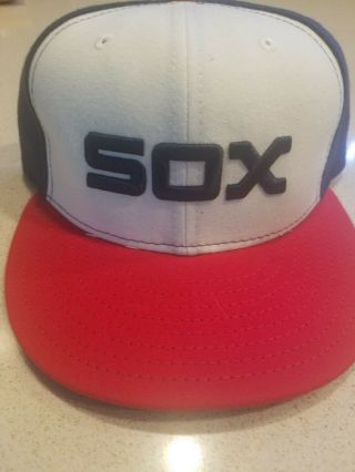 Chicago White Sox Throwback Hat Era Musa Pre Flag 7 1/4 1983